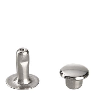 Hohlnieten  6 mm | silber 