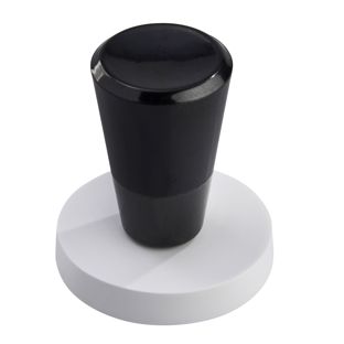 Gummierte Magnete mit Griff 31 mm | weiß  | mit Gewindezapfen 
