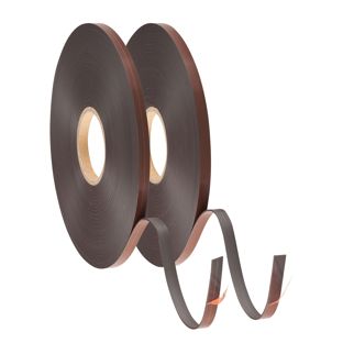 Magnetband mit Gegenstück, selbstklebend A+B (SET) - Premiumkleber  | 12.7 mm