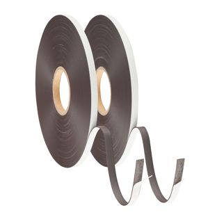 Magnetband mit Gegenstück, selbstklebend C+D (SET) - Standardkleber  | 12.7 mm