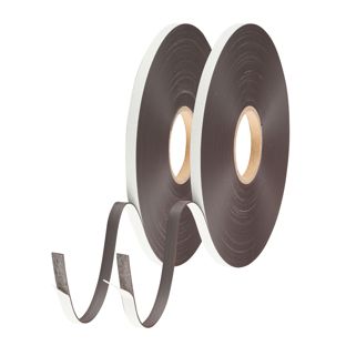 Magnetband mit Gegenstück, selbstklebend 12,7 mm | C+D (SET) - Standardkleber