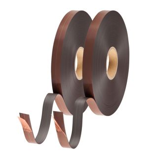 Magnetband mit Gegenstück, selbstklebend 25,4 mm | A+B (SET) - Premiumkleber