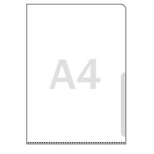 Sichthüllen A4, transparent 