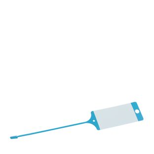 Schlüsselanhänger Werkstatt FIX, neutral blau 