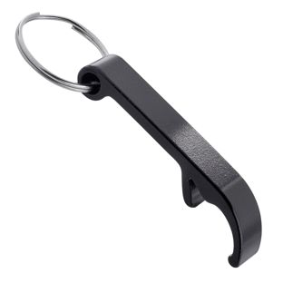 Flaschenöffner Aluminium schwarz 