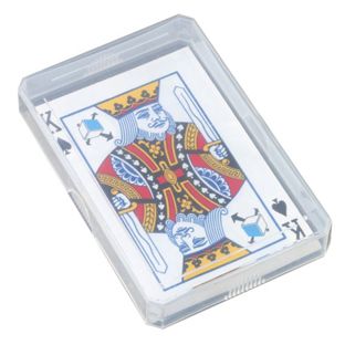 Spielkartenschachtel, 97 x 65 x 15 mm, Boden+Deckel 