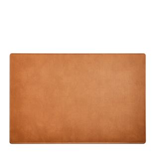 Schreibtischunterlage Leder, braun natur 