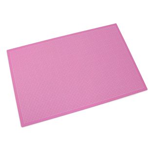 Schneidematte A1, 90 x 60 cm, selbstheilend, mit Raster pink|grau 