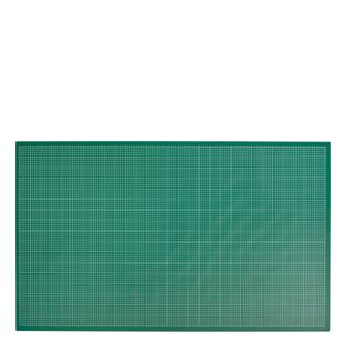 Schneidematte groß, 150 x 90 cm, selbstheilend grün