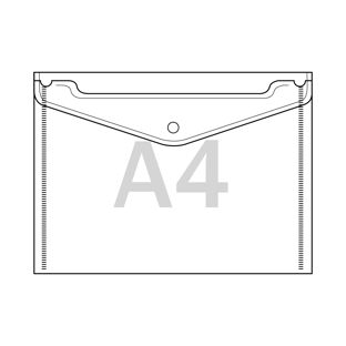 Dokumententaschen A4, glatt 