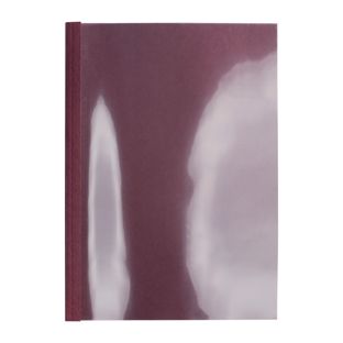 Thermobindemappe A4, Lederkarton, 30 Blatt, bordeaux  | 240 g/m² | 3 mm