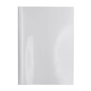 Thermobindemappe A4, Karton, bis 15 Blatt, weiß 1.5 mm