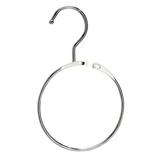 Warenringe mit Haken, 120 mm, vernickelt 