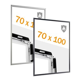 Brandschutzrahmen 70 x 100 mit B1-Zertifizierung  
