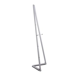 Mobile Staffelei DA VINCI aus Aluminium silber | 1.500 mm | ohne Tragetasche