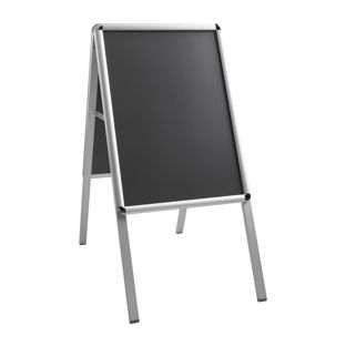 Kundenstopper A2 AIR-STOP, 25 mm Profil silber  | Rondo 