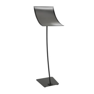 Infoständer A3 ARC mit Magnetrahmen schwarz 