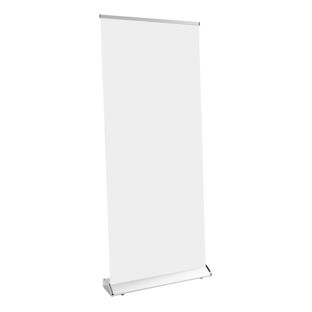 Roll Up Exclusive, ohne Druck, 200 x 85 cm | silber 