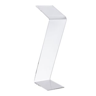 Bodenaufsteller Acryl CAPTION Pro A4 transparent  | glänzend  | 3 Stück im Karton (best price) 