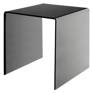 U-Ständer Acryl, schwarz 200 x 200 x 200 mm 