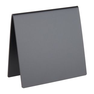 Dachaufsteller Kreidetafel, schwarz 100 x 100 mm