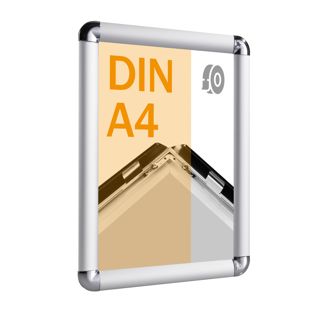 Klapprahmen A4, selbstklebend silber  | Rondo 
