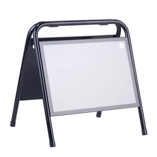 Kundenstopper A3 STEEL-STOP, quer 