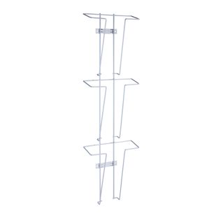 Wandprospekthalter JACKSON aus Draht, A4 silber 