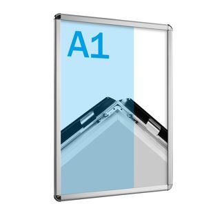 Klapprahmen A1 Standard silber  | 32 mm | Rondo 