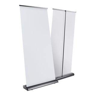 Roll Up Exclusive, ohne Druck, 200 x  100 cm | schwarz 