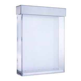 Prospektbox wetterfest mit Deckel, Indisplay Shieldbox A4 