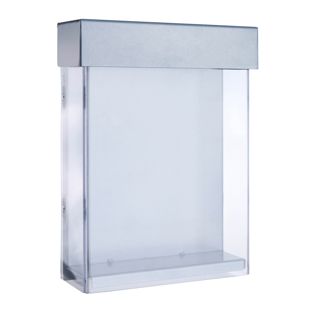 Prospektbox wetterfest mit Deckel, Indisplay Shieldbox A5 