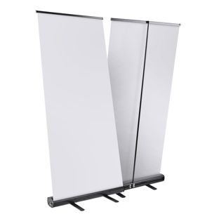 Roll Up Standard, ohne Druck, 200 x 100 cm | schwarz 