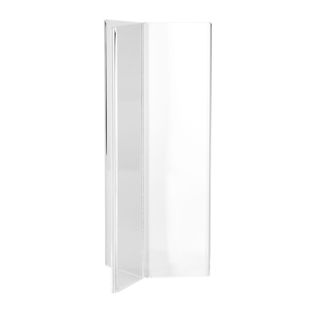 Speisekartenhalter, Acryl, sternförmig 1/2 DL (53 x 210 mm)