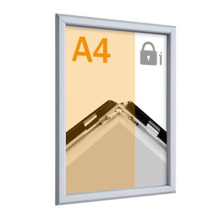Sicherheits-Klapprahmen A4 19 mm
