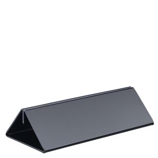 Menükartenhalter, Acryl 210 mm | schwarz 