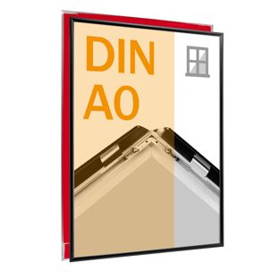 Fenster Klapprahmen A0 schwarz 
