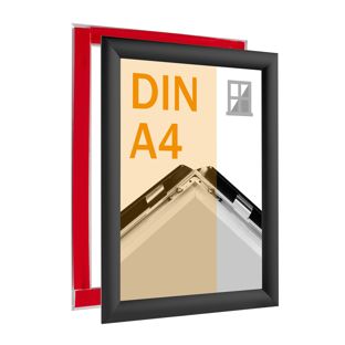Fenster Klapprahmen A4 schwarz 