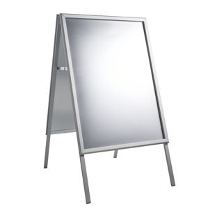Kundenstopper A1 SOLID-STOP Pro, 32mm, Gehrung, Dichtung silber 