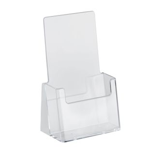 Prospekthalter, Polystyrol, Taymar 1 x 1/3 A4  | Hochformat 