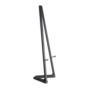 Mobile Staffelei DA VINCI aus Aluminium schwarz  | 1000 mm | ohne Tragetasche 