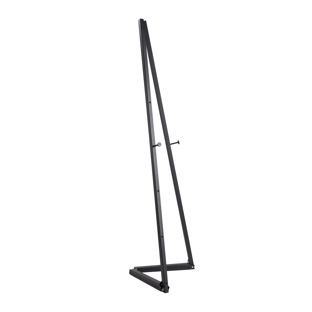 Mobile Staffelei DA VINCI aus Aluminium schwarz  | 1500 mm | mit Tragetasche 