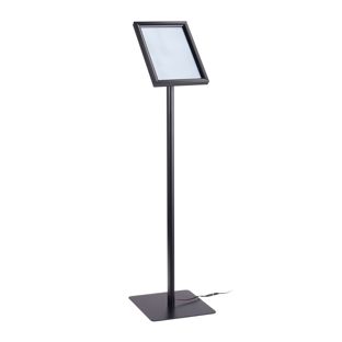Infoständer A4 LED mit Klapprahmen 