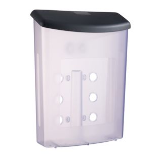 Flyerbox wetterfest mit Deckel, A4, schwarz  