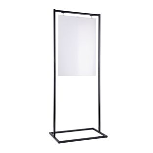 Plakatständer Dekor Sway A1 schwarz 