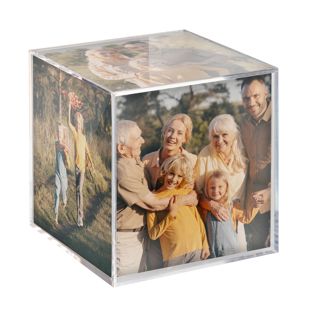Fotowürfel, für 6 Fotos, 90x90mm 