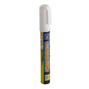 Kreidestift, 1 Stück 2 mm | weiß | wasserlöslich