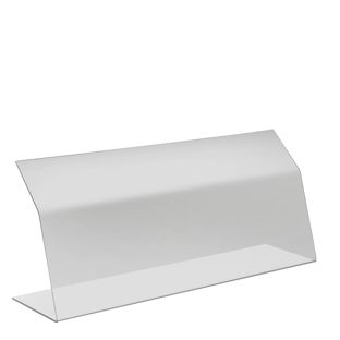 Spuckschutz Thekenaufsatz 650 x 280 x 180 mm  | PET 