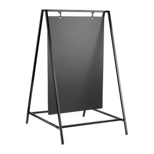Kundenstopper Kreidetafel Swing, 50 x 70 cm, schwarz 