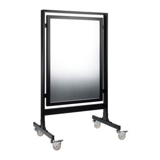 Kundenstopper SQUARE A1, schwarz 